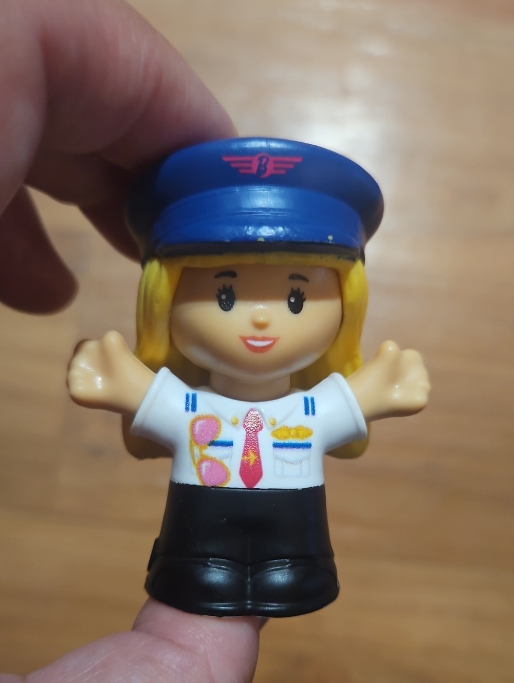 Fisher-Price Little People Female Airline Pilot figure